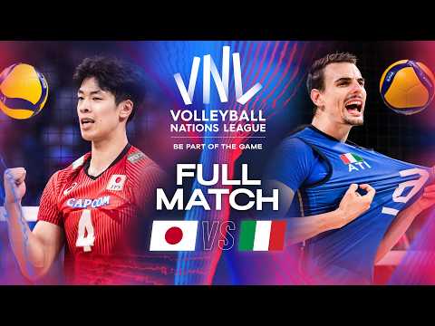 Japan 🇯🇵 vs. Italy 🇮🇹 - 2024 VNL | Full Match - Week 1