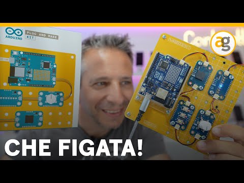 AUTOCOSTRUIRSI oggetti DOMOTICI e IOT. RECENSIONE ARDUINO PLUG & MAKE KIT