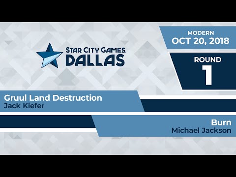 SCGDFW: Round 1 - Jack Kiefer vs Michael Jackson | Modern