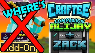 It's Minecraft but Craftee Companion Ups and vanishes #minecraft #minecraftsurvival