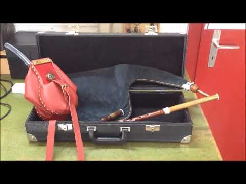 SOLD 2015 Uilleann Practice Set in D