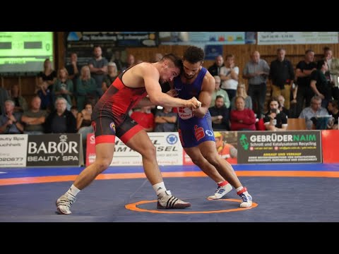 1. Bundesliga Ringen 86kg. Gr. Karan Mosebach | Kevin Gremm /. Heilbronn vs. Köllerbach
