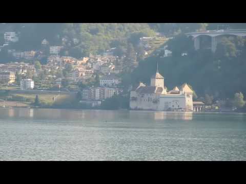 スイス寄宿学校留学生が見慣れる絶景、レマン湖と蒸気船【スイス留学.com】