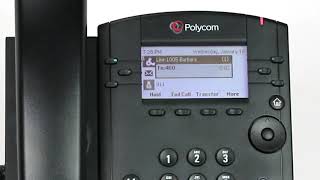Polycom VVX 301 - Park a Call