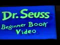 Opening To Dr Seuss ABC S 1991 VHS