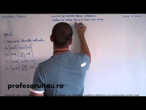 multimi de numere exercitii rezolvate - profesorultau.ro