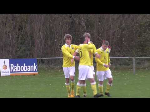 Mark van der Eijk zet Walcheren op 0-1 tegen Kapelle