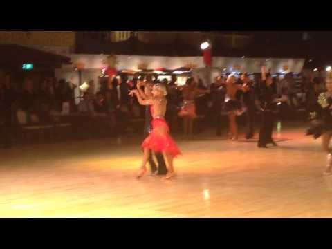 Dutch Open Assen 2013 | U-16 Latin - Glenn Richard Boyce & Kayleigh Andrews - Rumba (1)