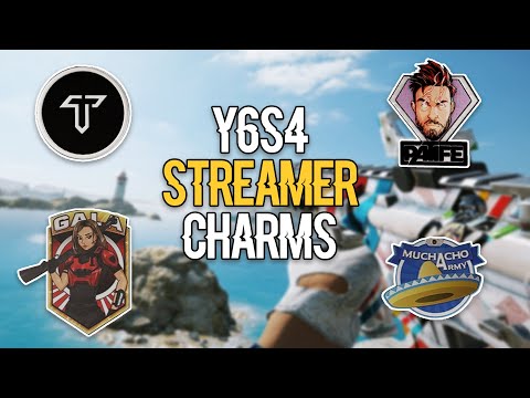 Y6S4 High Calibre New Streamer Charms (Twitch) - PRIME GAMING - Showcase IN-GAME - Rainbow Six Siege