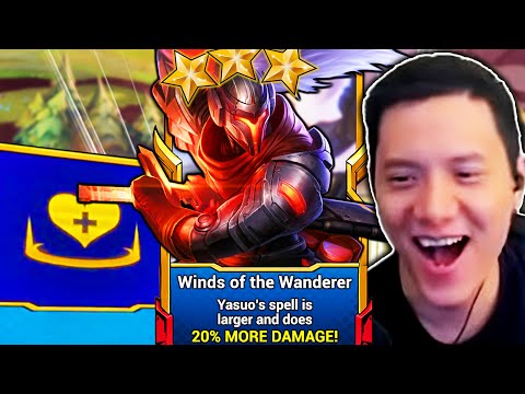 I Played the NEW BROKEN YASUO AUGMENT in Tournament! | Teamfight Tactics Set 8.5 Patch 13.8