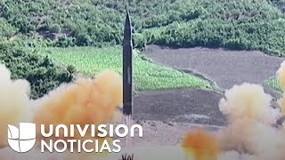Corea del Norte lanza un misil balístico sobre el norte de Japón