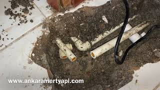 Su kaçağı tespiti ve tamiri Ankara