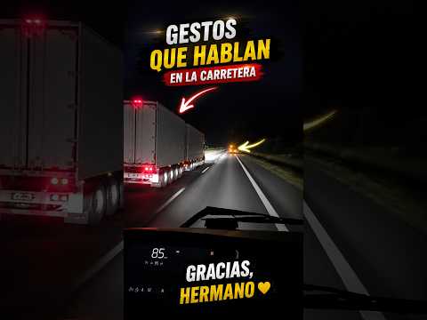 IMPRESIONANTE Gesto Entre TraileroS 🚛 #TruckLife #Trucker #Trailero #Camionero