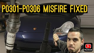 How to Fix Engine Misfire Codes P0301–P0306 + P0102 (Porsche Boxster DIY)