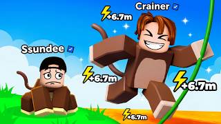 I BEAT +1 Speed Monkey Escape in Roblox!