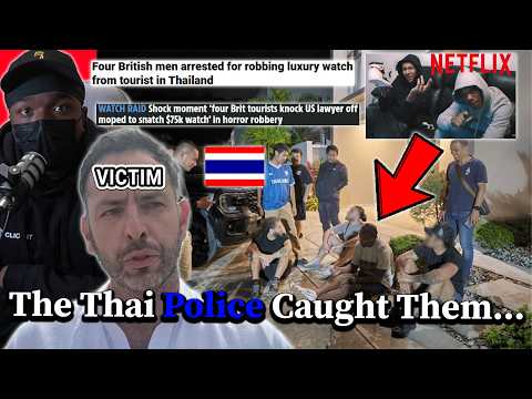 UK Drill Rapper & Top Boy Actor ARRESTED in Thailand Over $75,000 Watch Robbery… Caught on Dashcam!
