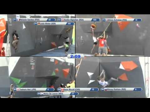 Climbing World Cup 2011 Boulder Munich, GER - Women's and Men's Semifinals
