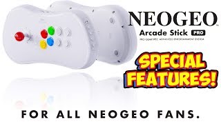 The Neo Geo Arcade Stick Pro Supports Adding 2,000 More Games!
