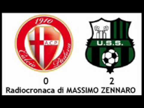 Padova-Sassuolo 0-2 - Radiocronaca di Massimo Zennaro (1/5/2012) da Radiouno RAI