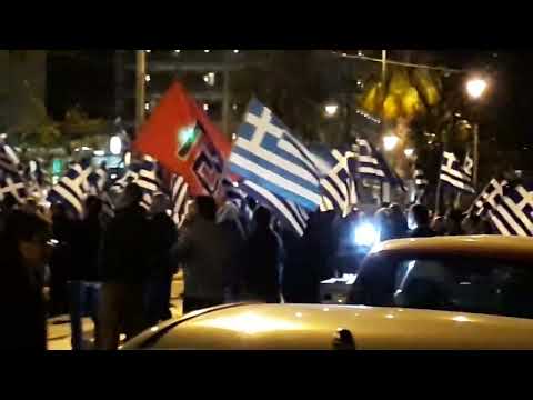Greek Ultra Nationalist (Golden Dawn) Meeting in Athens #tbt 2017