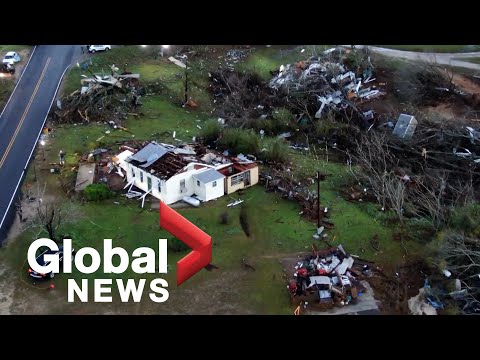 Tornadoes, severe weather in Alabama destroy homes, leave trail of destruction