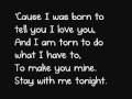 Secondhand Serenade - Your Call (Lyrics)