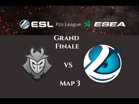 Grand Finale: G2 Kinguin vs Luminosity CS:GO ESL Pro League Finals [15/5/16] [Cobblestone] Map3 BO5