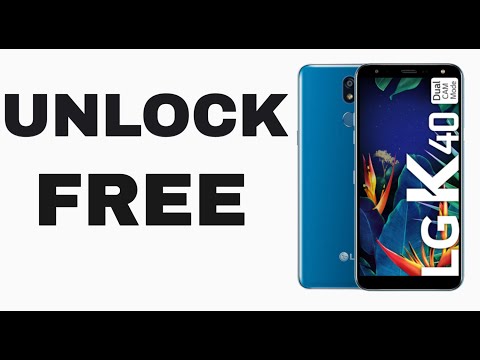 How to unlock LG K40