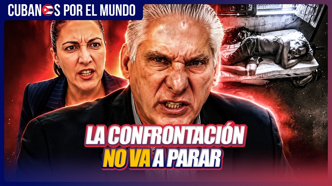 Díaz-Canel "molesto" con la prensa y un preso cumple 70 días sin comer