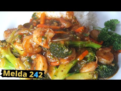 SHRIMP AND BROCCOLI | BAHAMIAN COOKING
