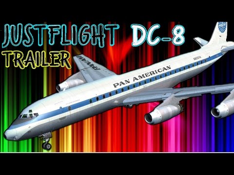 Just Flight DC-8 Jetliner Series Trailer HD