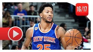 Derrick Rose Full Highlights vs Hawks (2016.12.28) - 26 Pts, 7 Reb, 6 Ast