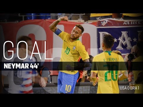 MNT vs. Brazil: Neymar Goal - Sept. 7, 2018