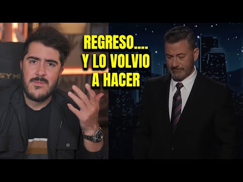 Jimmy Kimmel's return was A DISASTER