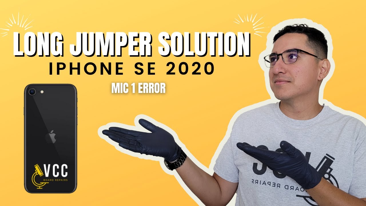 iPhone SE 2020 No Touch or Random Restart Solution – VCC Board Repairs
