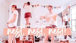 Baby Updates, Finishing The Nursery + I'M HAVING CONTRACTIONS!!!