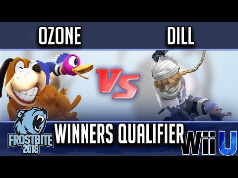 Frostbite 2018 Smash 4 Singles  WINNERS QUALIFIER -  Ozone (Duck Hunt) vs Ho3K | Dill (Sheik)