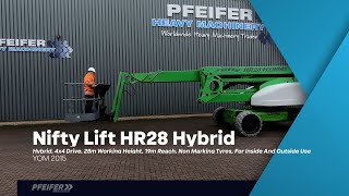 Nacelle articulée Niftylift HR28 HYBRIDE Valid inspection, *Guarantee! Hybrid, à vendre - Image 4 | Machineryline CA Nacelle articulée Niftylift HR28 HYBRIDE Valid inspection, *Guarantee! Hybrid | Image 4 - Machineryline