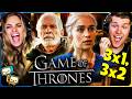 GAME OF THRONES 3x1 3x2 Reaction First Time Watch Peter Dinklage Lena Headey