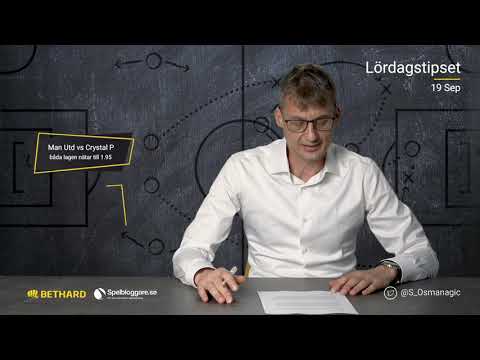 Speltips: Manchester United - Crystal Palace & Arsenal - West Ham