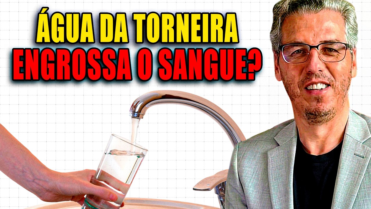 Sua água da torneira pode engrossar seu sangue e causar doenças! - Sidney Rodrigues - Beteti