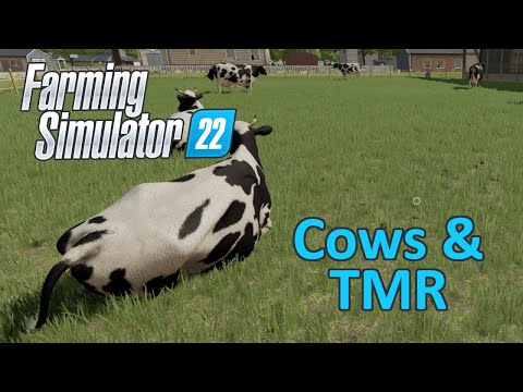 Farming Simulator 22 Tutorial | Cows & TMR (Total Mixed Ration)