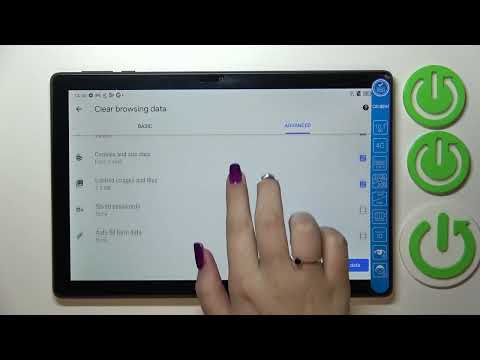 Alcatel 3T 10 4G - Clear Browser Files | How to Delete Storage & Cache & Cookies