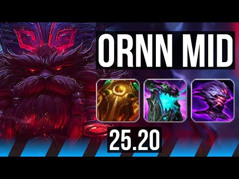 ORNN vs TRUNDLE (MID) | KR Master | 25.20