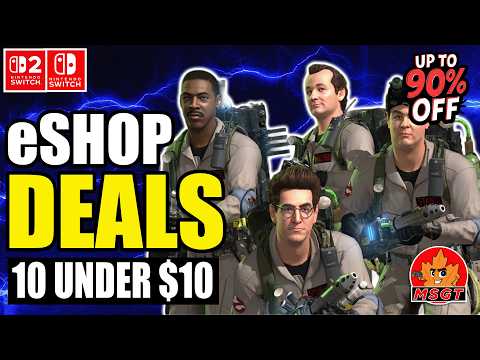 eSHOP SALE ALERT! TOP 10 UNDER $10 Nintendo Switch & Switch 2 Budget Game Deals 2026 Up to 90% OFF