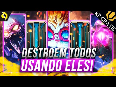 5 CAMPEÕES ESQUECIDOS que apenas MONO CHAMPIONS abusam - LOL