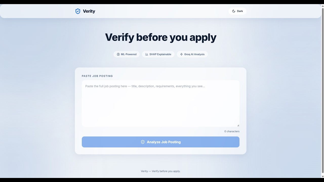 Verity Demo