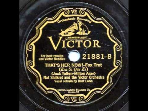 That's Her Now! - Nat Shilkret and the Victor Orchestra