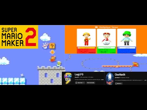 Super Mario Maker 2 Multiplayer Vs w / @ClearMan06  @laglfg2 