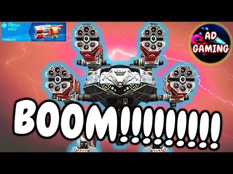 VORTEX LEECH Gameplay - War Robots MK2 Gameplay WR